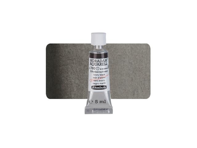 SCHMINCKE HORADAM AQUARELL TUBE 5ML S1 780 ELFENBEINSCHWARZ 1