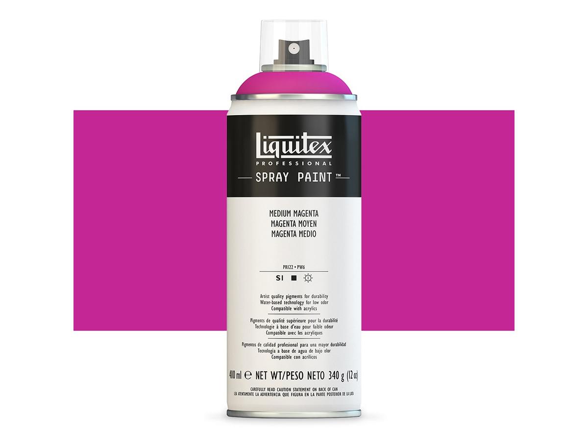 LIQUITEX SPRAY PAINT 400ML MEDIUM MAGENTA 1