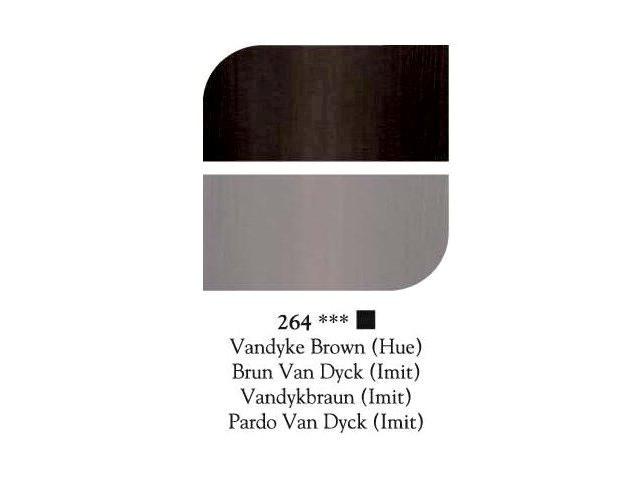 DALER ROWNEY GEORGIAN ÖLFARBE 225ML 264 VANDYCKBRAUN (IMIT) 1