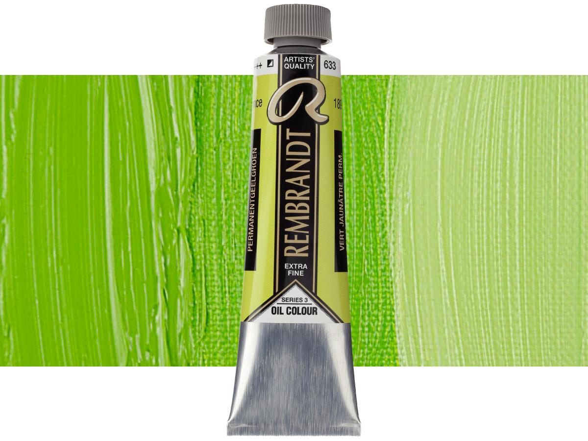 TALENS REMBRANDT ÖLFARBE 40ML PERMANENT-GELBGRÜN 633 1