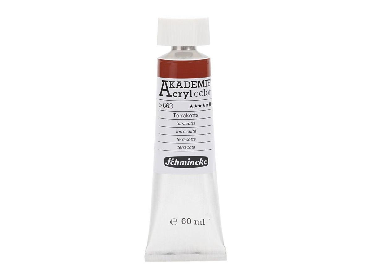 SCHMINCKE AKADEMIE ACRYL COLOR 60ML S1 663 TERRAKOTTA 1