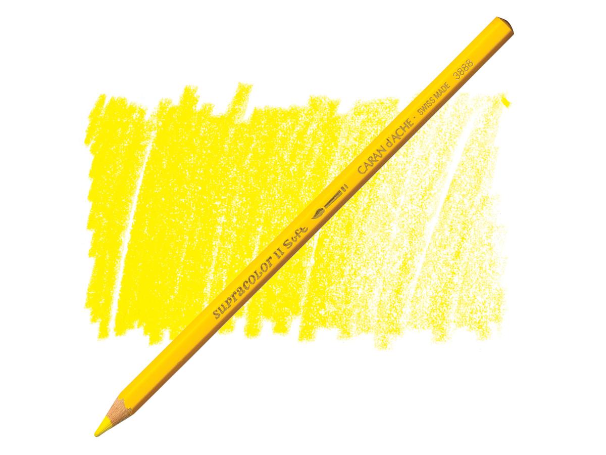 CARAN D'ACHE SUPRACOLOR 010 AQUARELLSTIFT GELB 1
