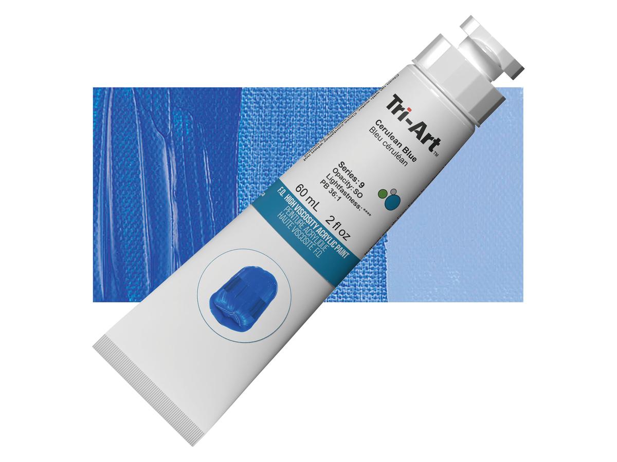 TRI-ART ACRYLFARBE 60ML S9 CERULEAN BLUE 1