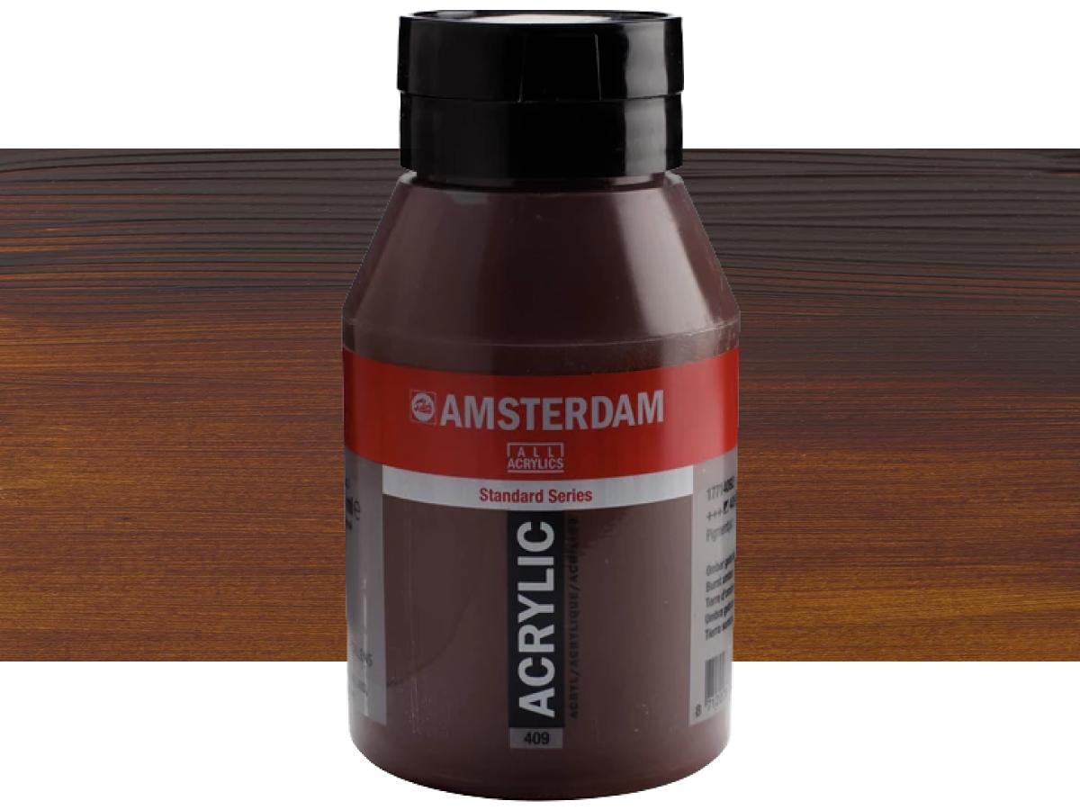 TALENS AMSTERDAM STANDARD ACRYL 1LTR 409 UMBRA GEBRANNT 1