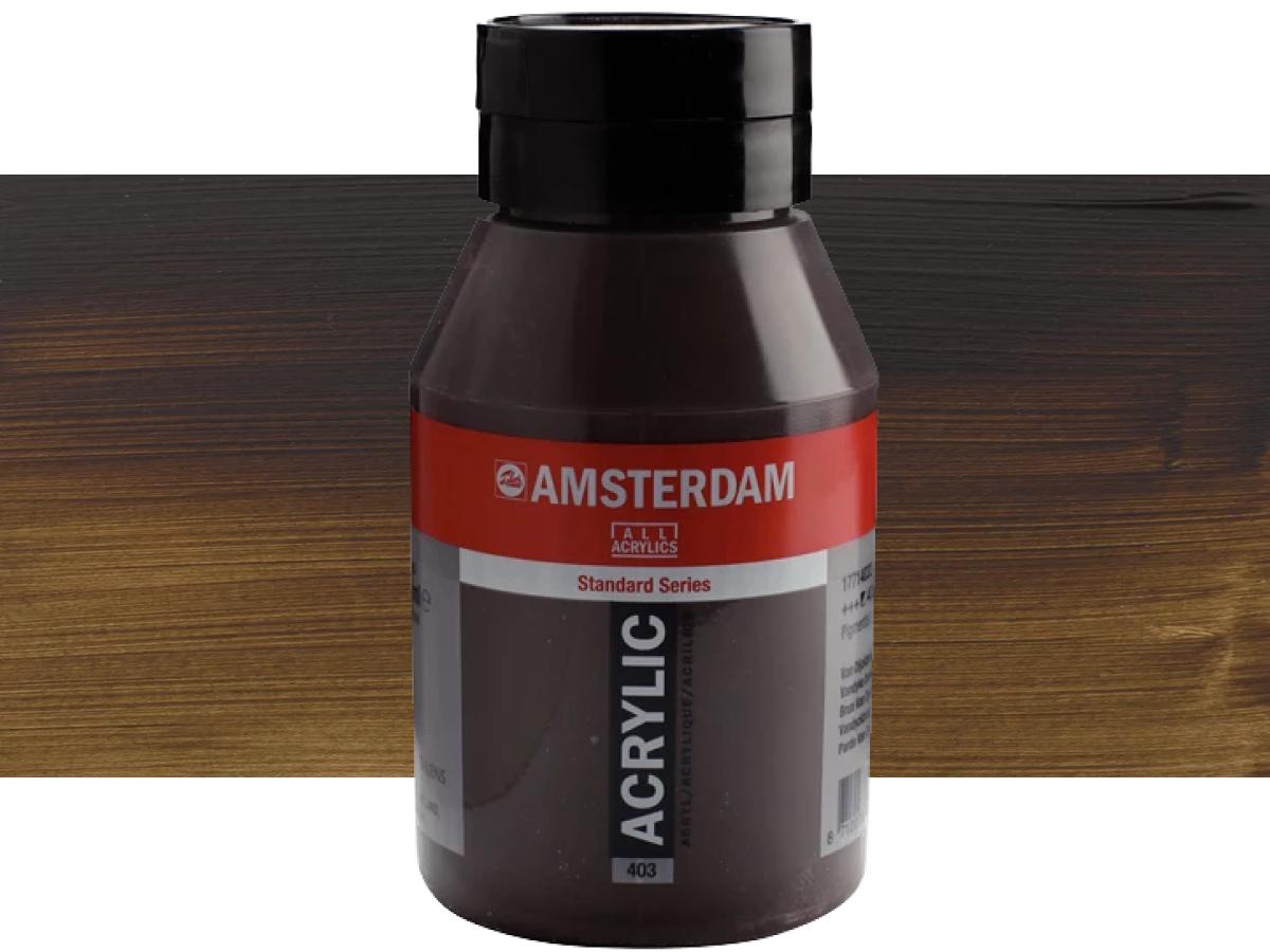 TALENS AMSTERDAM STANDARD ACRYL 1LTR 403 VANDYCKBRAUN 1