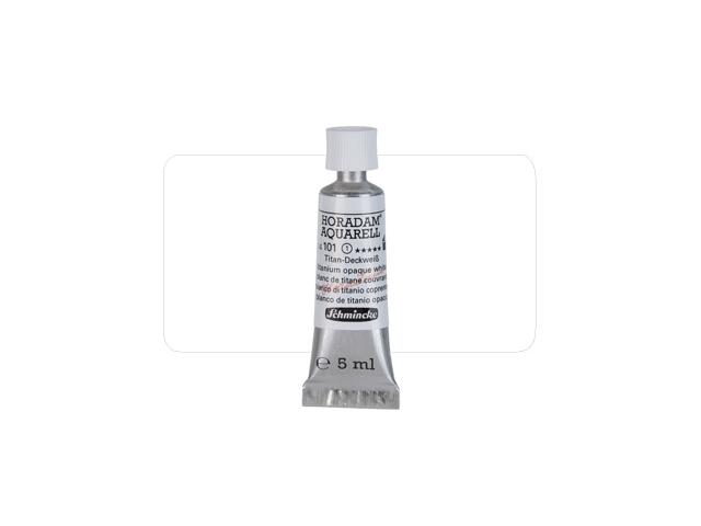 SCHMINCKE HORADAM AQUARELL TUBE 5ML S1 101 TITAN-DECKWEISS 1