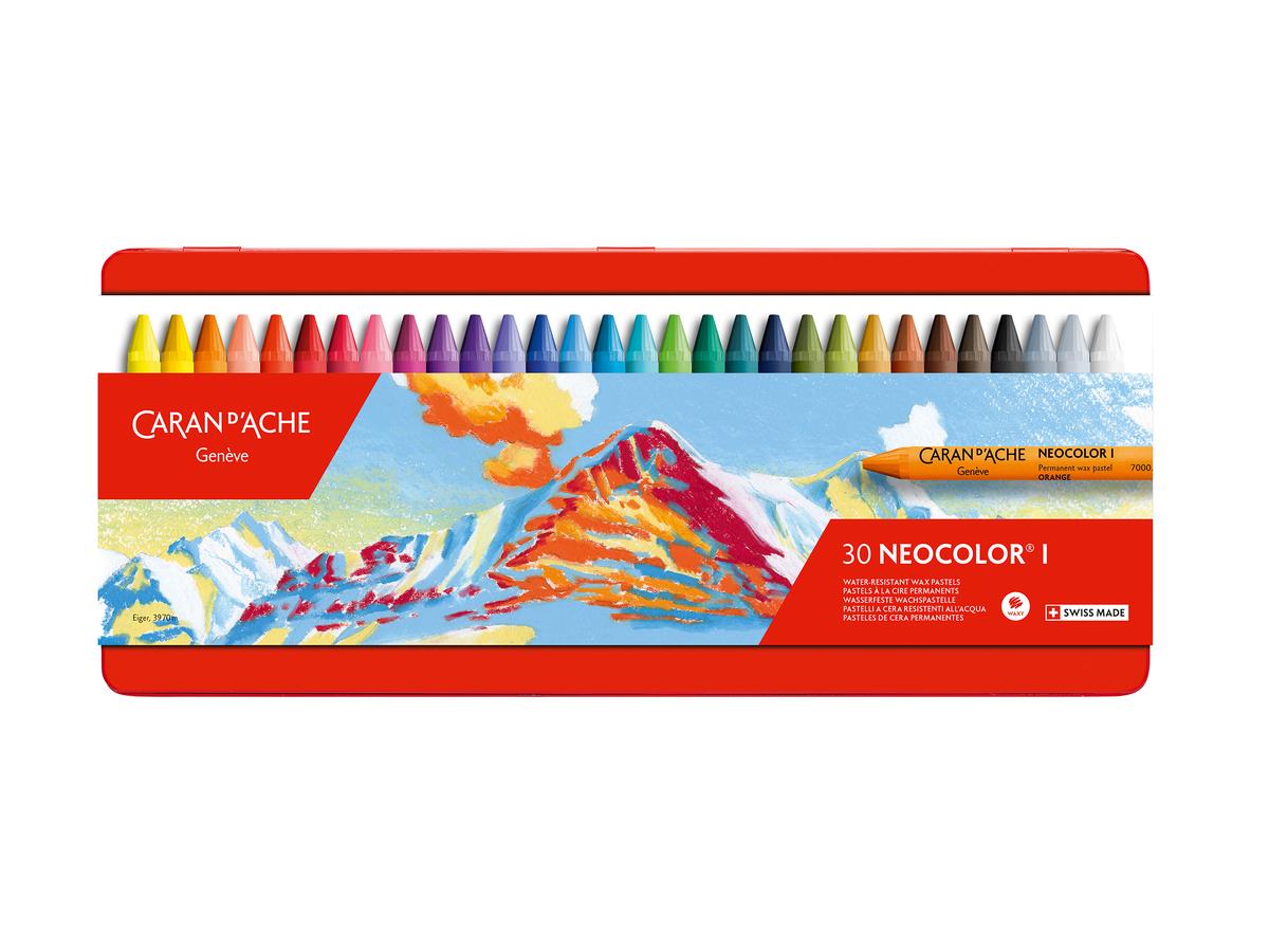 CARAN D'ACHE NEOCOLOR I WACHS PASTELLE 30 STÜCK 1