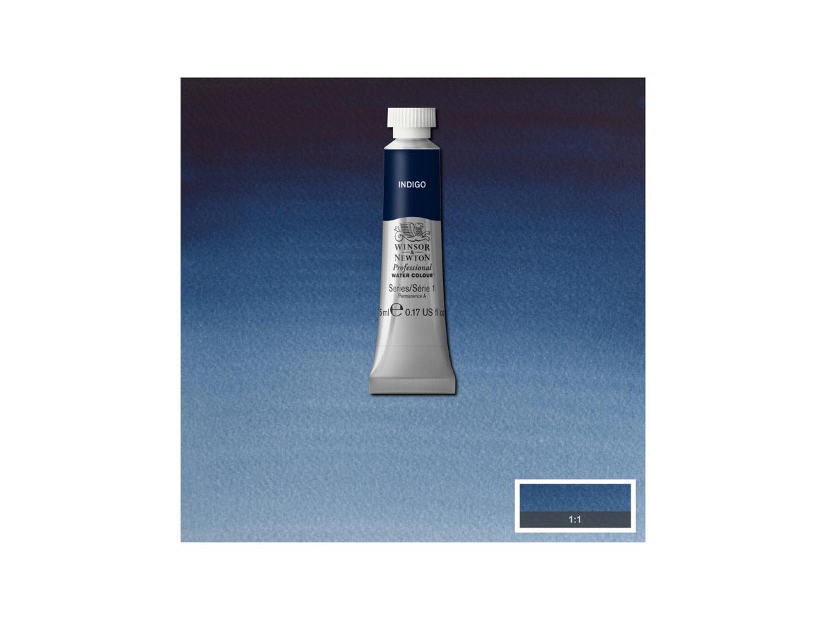 WINSOR & NEWTON AQUARELLFARBE 5ML 322 INDIGO 1