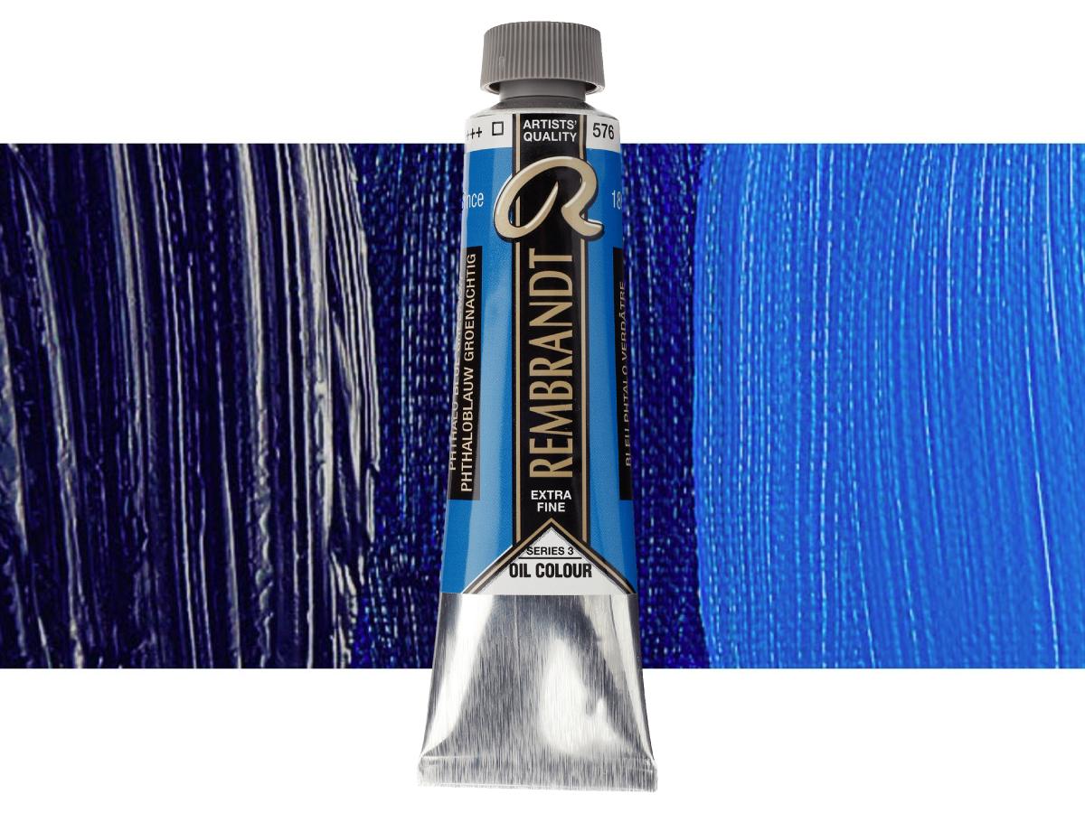 TALENS REMBRANDT ÖLFARBE 40ML PHTHALOBLAU GRÜN 576 1