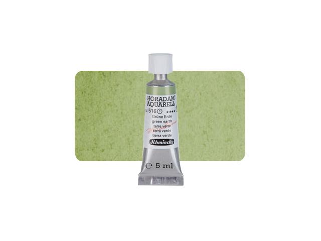 SCHMINCKE HORADAM AQUARELL TUBE 5ML S1 516 GRUNE ERDE 1