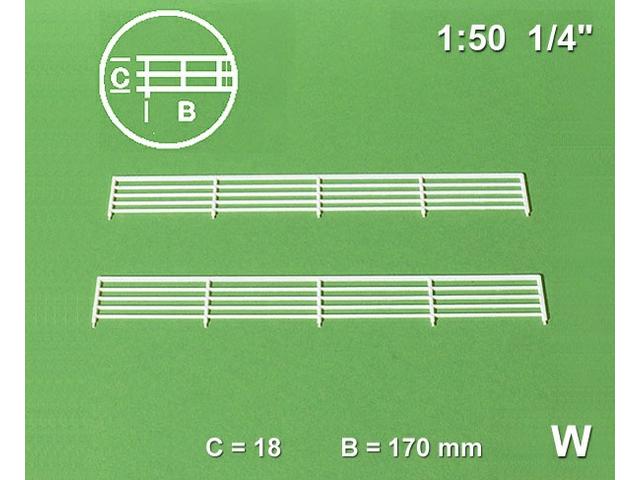1:50 BRÜSTUNGENSGELÄNDER (2 STÜCK) 1