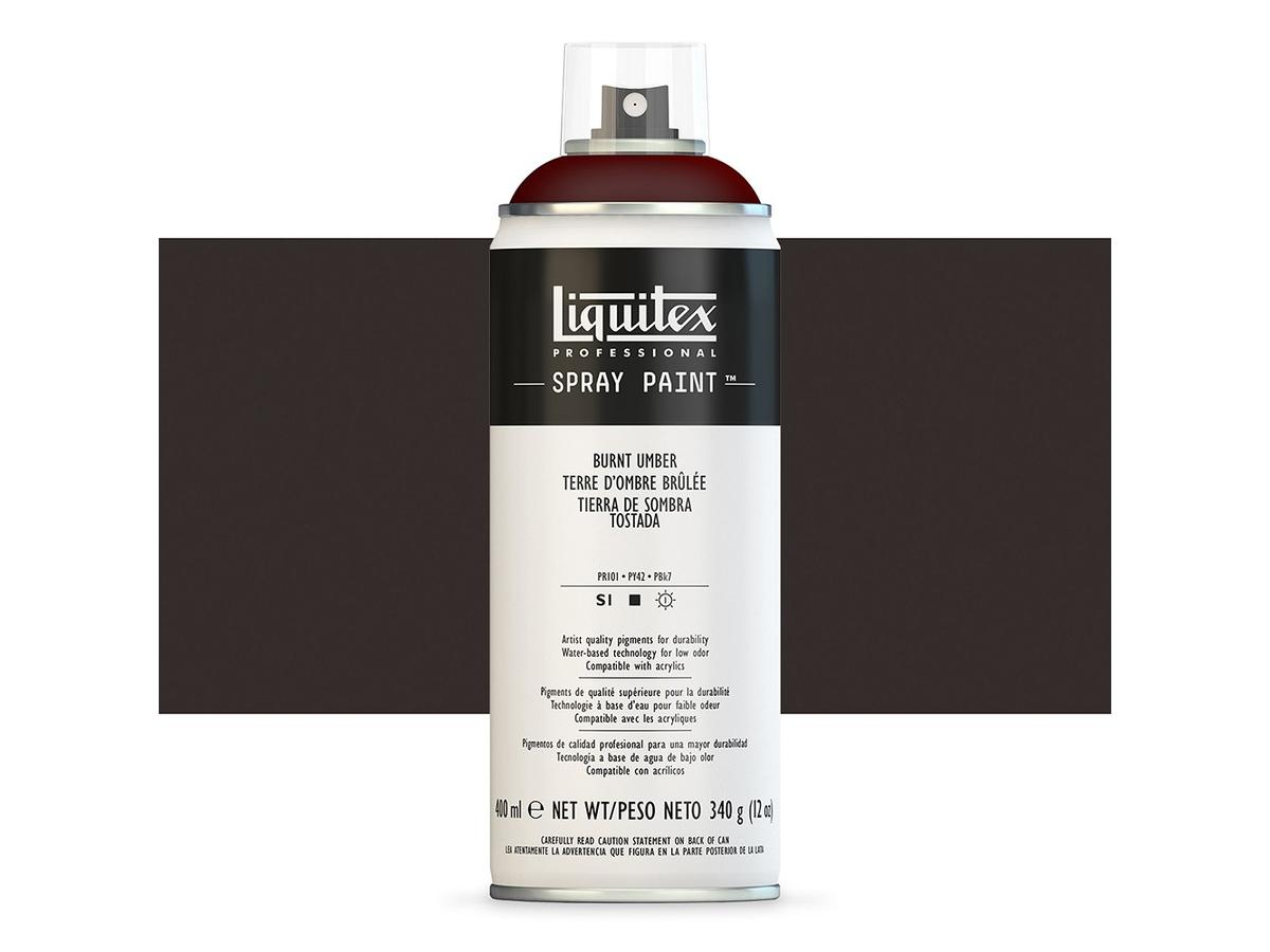 LIQUITEX SPRAY PAINT 400ML BURNT UMBER 1