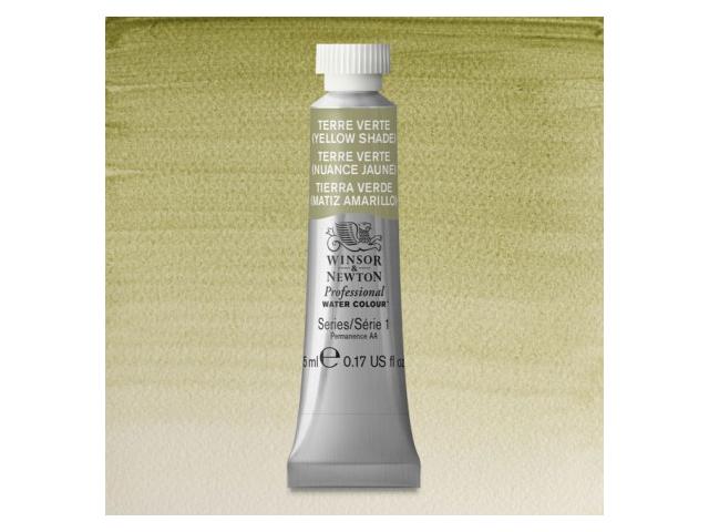 WINSOR & NEWTON AQUARELLFARBE 5ML 638 GRÜNE ERDE GELBL. 1