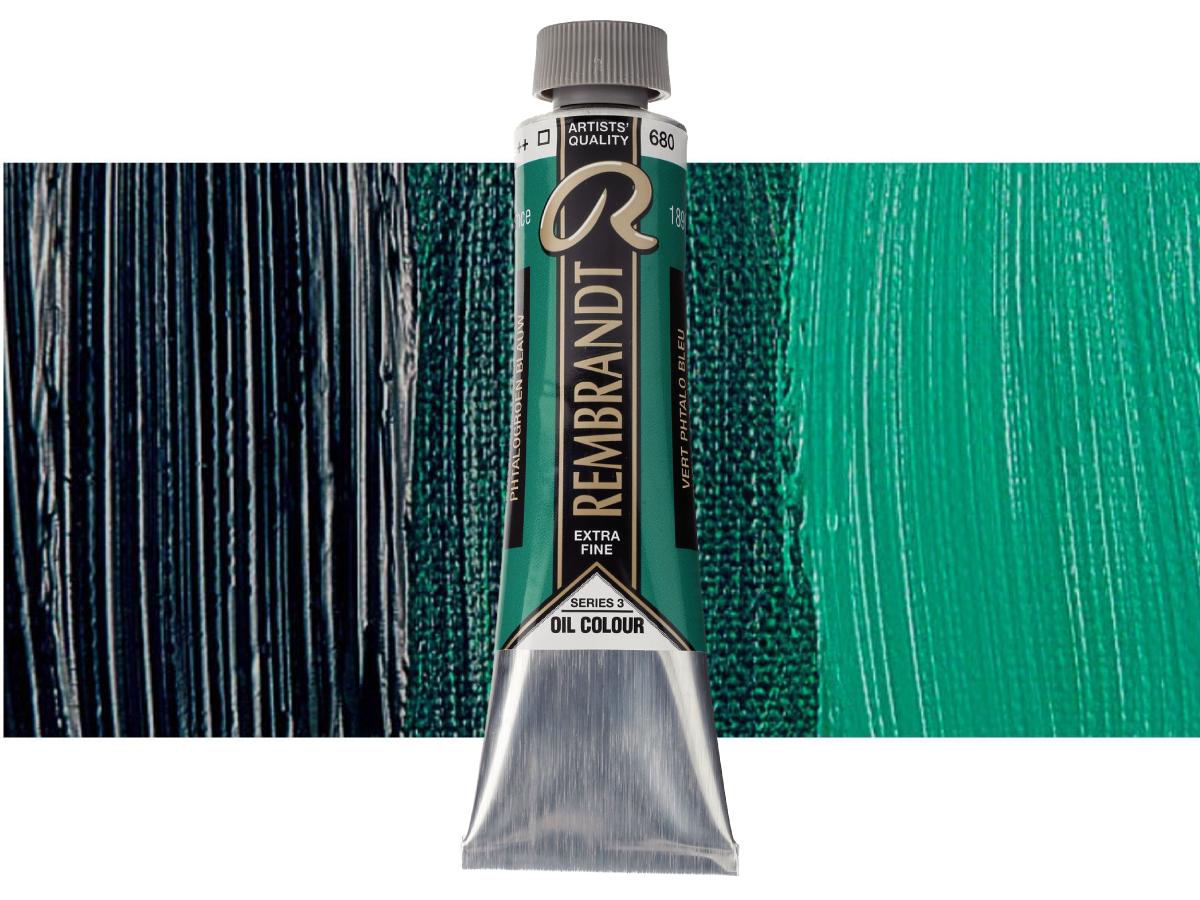TALENS REMBRANDT ÖLFARBE 40ML PHTHALOBLAUGRÜN 680 1