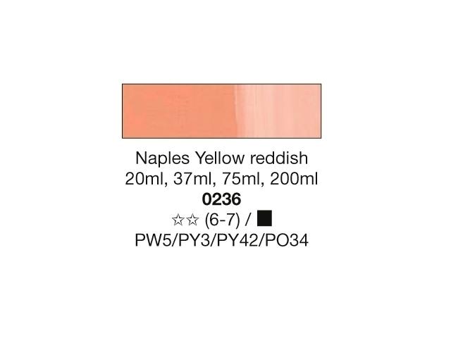 LUKAS STUDIO ÖLFARBE 200 ML 236 NEAPELGELB RÖTLICH 1