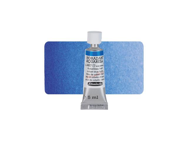 SCHMINCKE HORADAM AQUARELL TUBE 5ML S4 487 KOBALTBLAU LICHT 1
