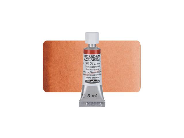 SCHMINCKE HORADAM AQUARELL TUBE 5ML S1 661 SIENA GEBRANNT 1