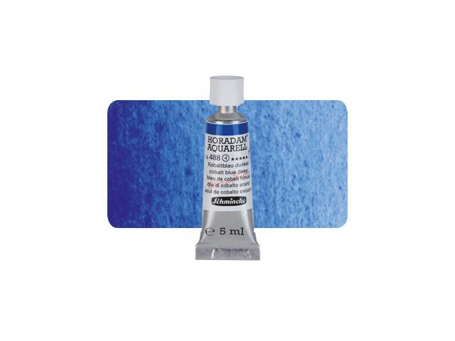 SCHMINCKE HORADAM AQUARELL TUBE 5ML S4 448 KOBALTBLAU DUNKEL 1