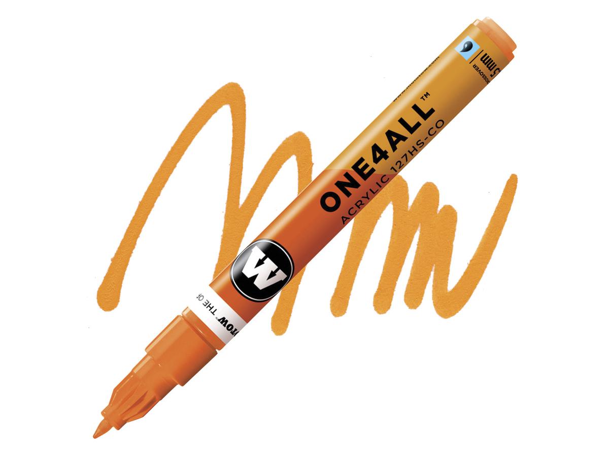 MOLOTOW ONE4ALL CROSSOVER 218 1,5MM 127HS-CO NEON ORANGE FLUOR 1