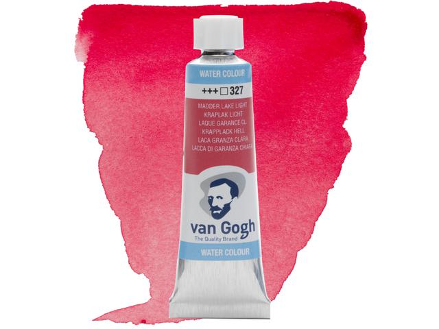 VAN GOGH 10ML AQUARELLFARBE 327 KRAPPLACK HELL 1