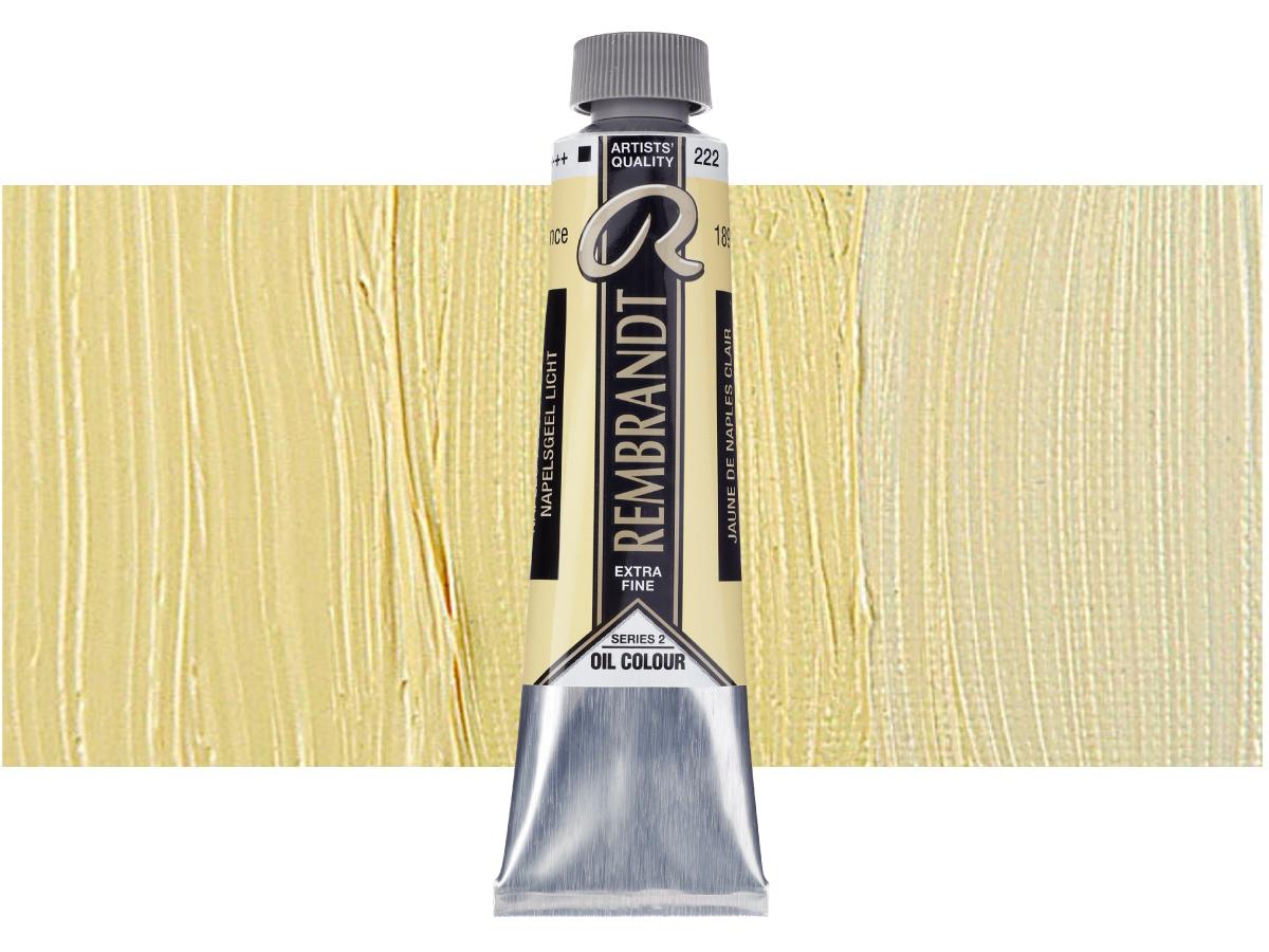 TALENS REMBRANDT ÖLFARBE 40ML NEAPELGELB HELL 222 1