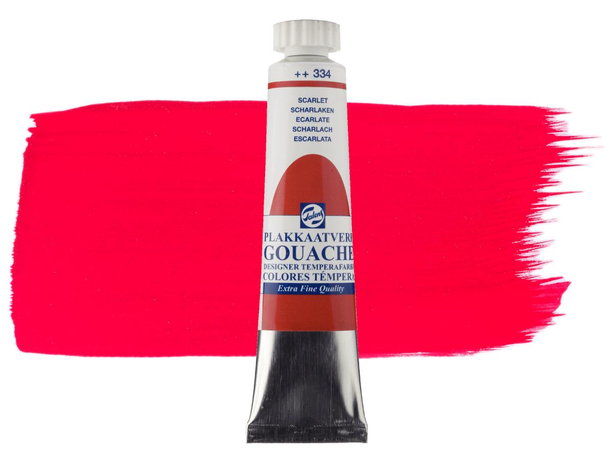 TALENS GOUACHE EXTRA FINE 20ML SCHARLACH 334 1