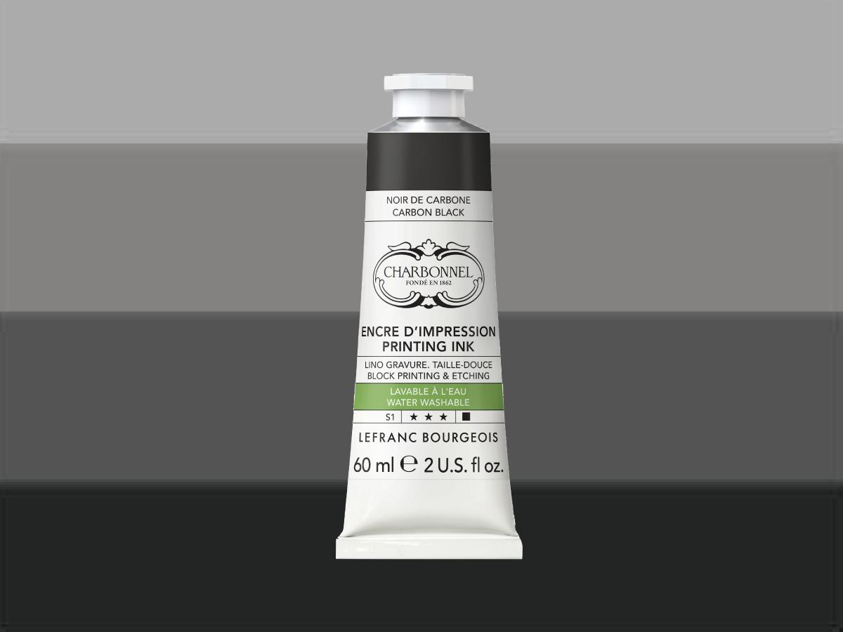 LEFRANC BOURGEOIS CHARBONNEL AQUA WASH ETSINKT 60ML S1 NOIR DE CARBONE 509 1