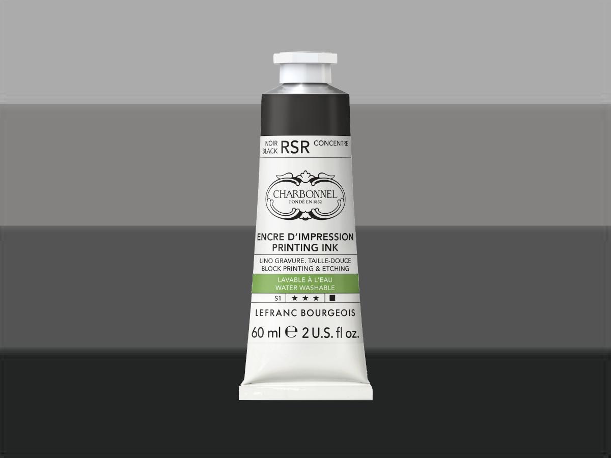 LEFRANC BOURGEOIS CHARBONNEL AQUA WASH ETSINKT 60ML S1 NOIR RSR CONCENTRE 511 1