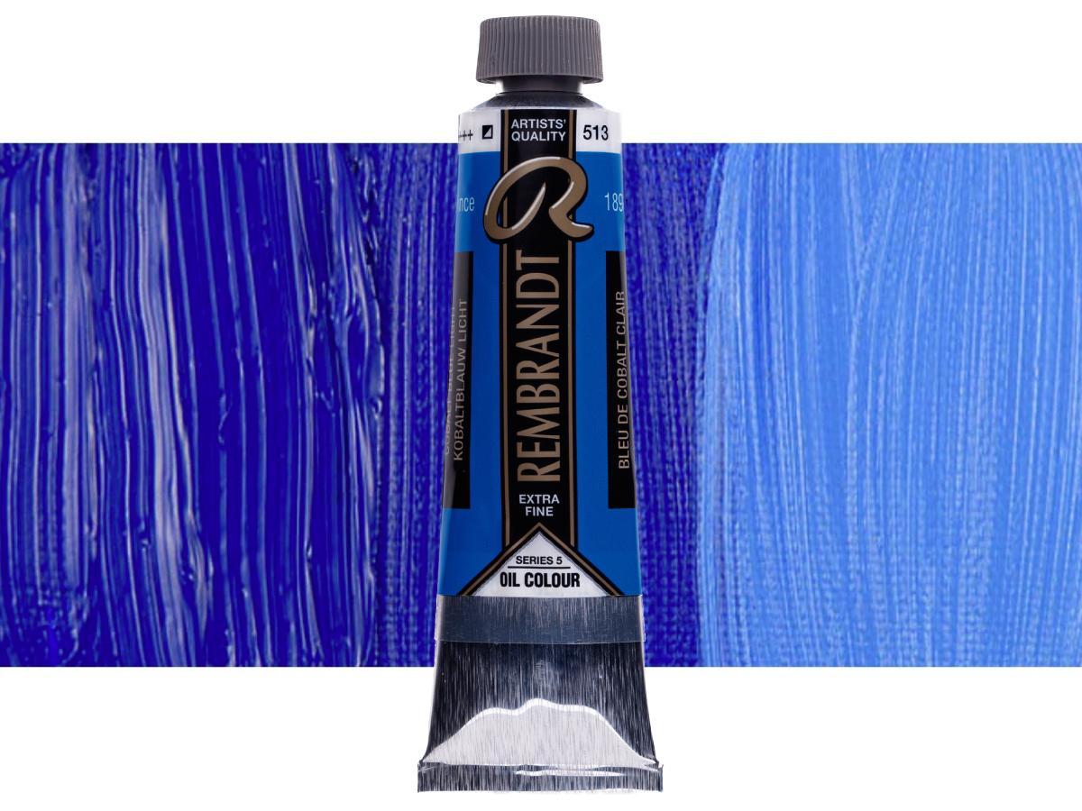 TALENS REMBRANDT ÖLFARBE 40ML KOBALTBLAU HELL 513 1