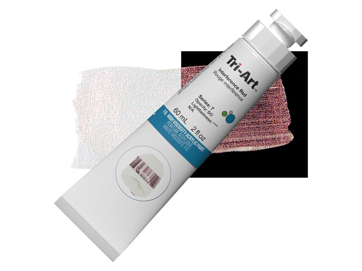 TRI-ART ACRYLFARBE 60ML S7 INTERFERENZ ROT 1