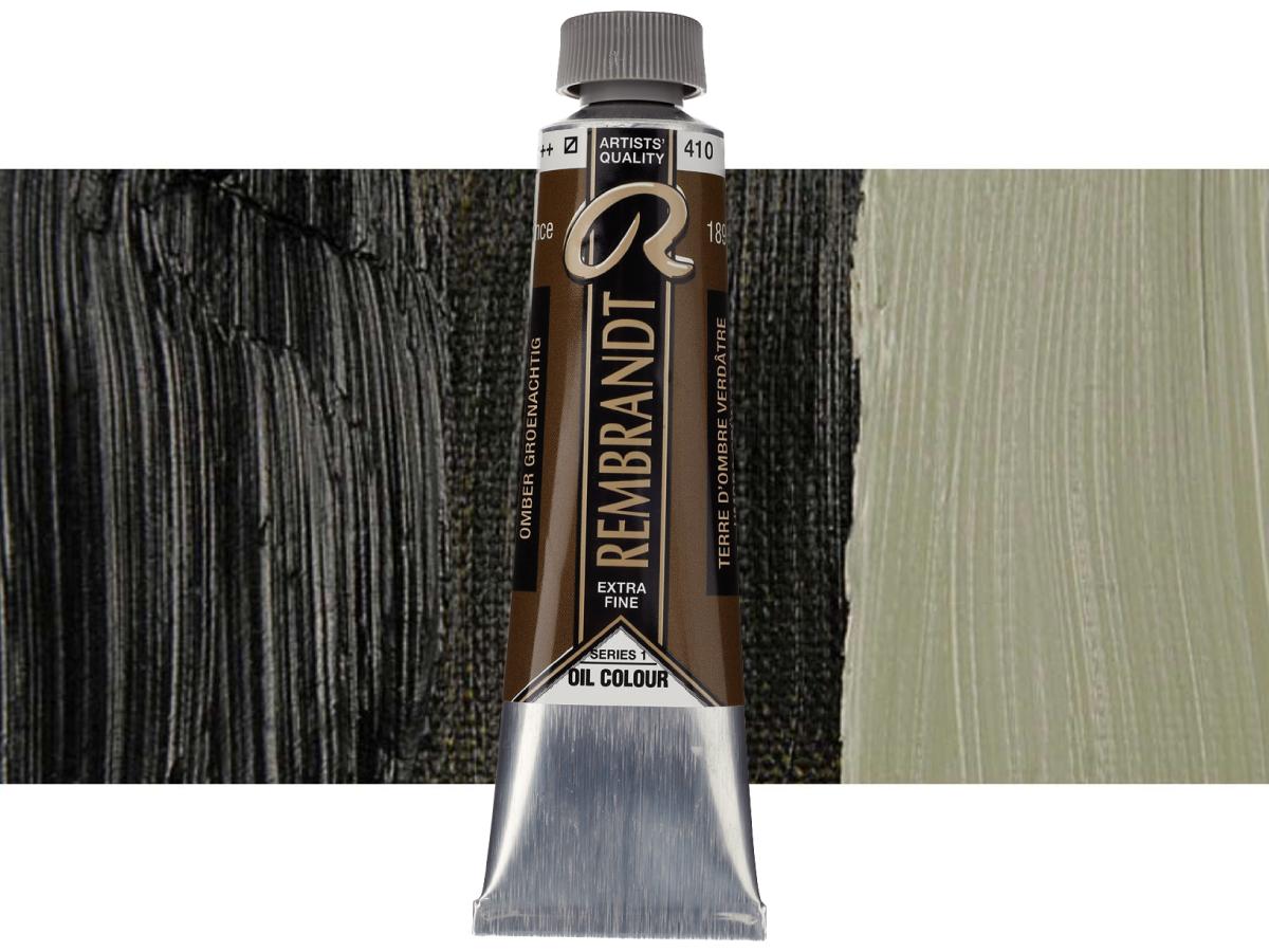TALENS REMBRANDT ÖLFARBE 40ML UMBRA GRÜNLICH 410 1