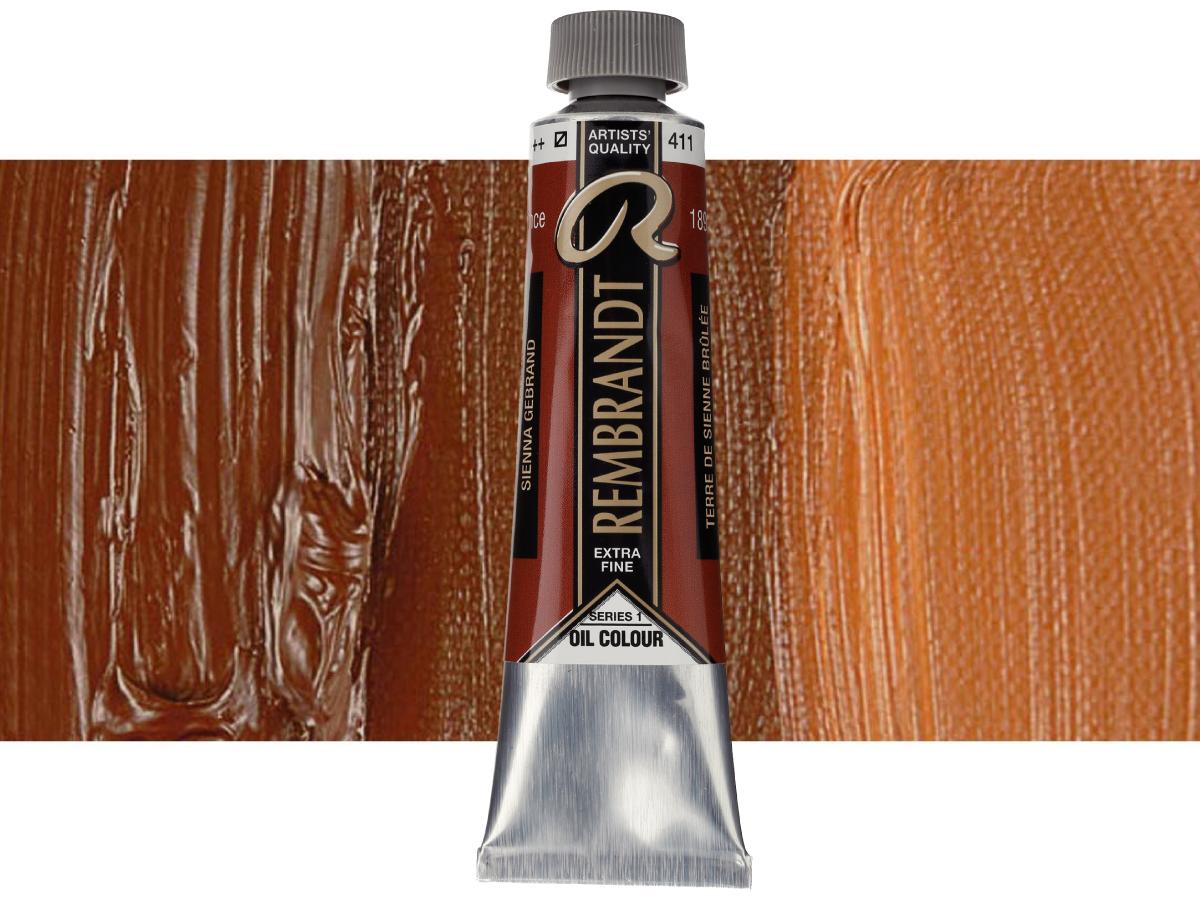 TALENS REMBRANDT ÖLFARBE 40ML SIENA GEBRANNT 411 1