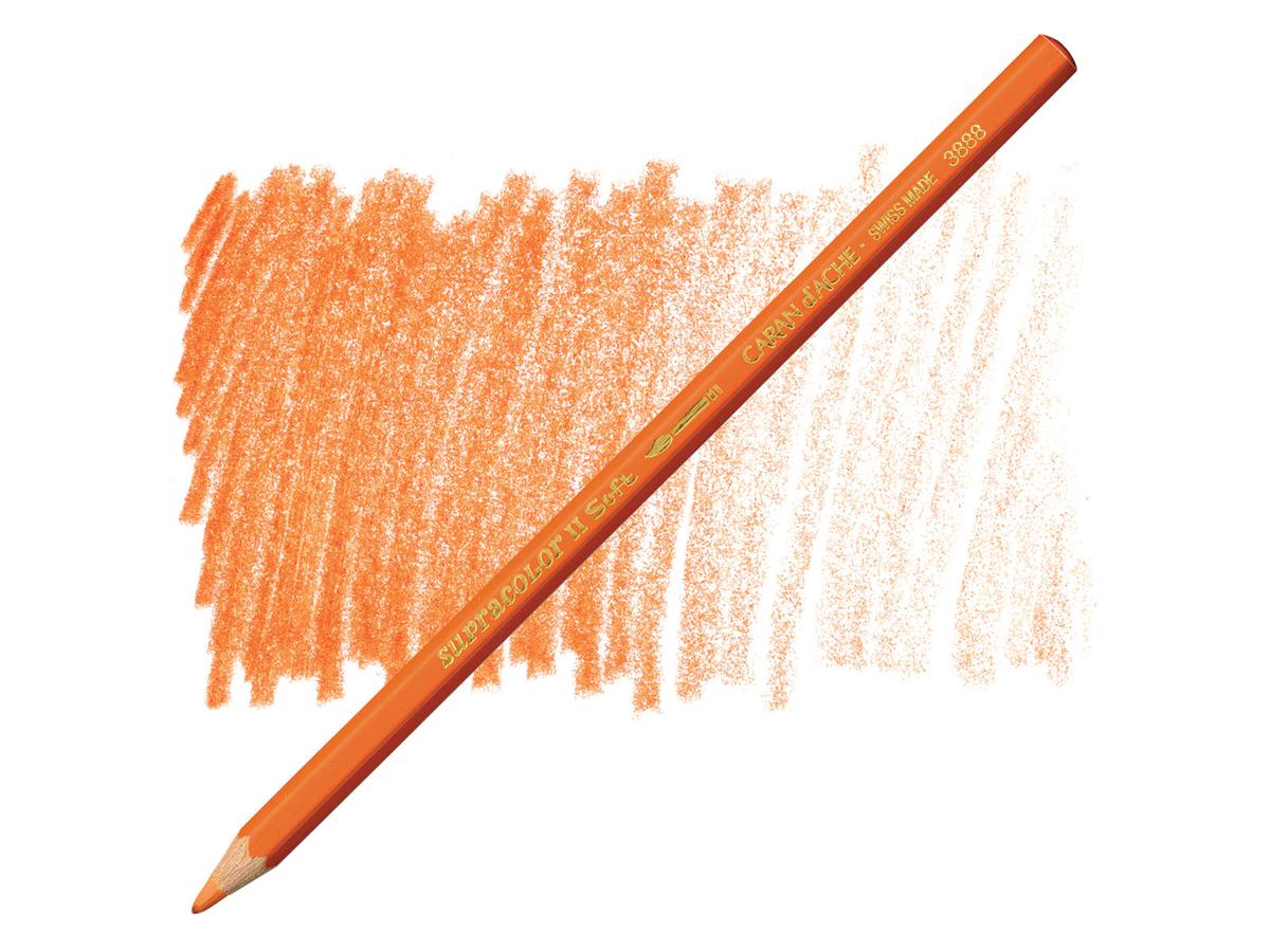 CARAN D'ACHE SUPRACOLOR 040 AQUARELLSTIFT ROTGELB 1
