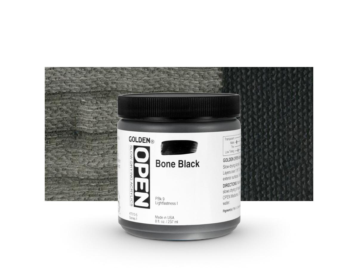 GOLDEN OPEN ACRYLIC 237ML 7010 S1 OPEN BONE BLACK 1