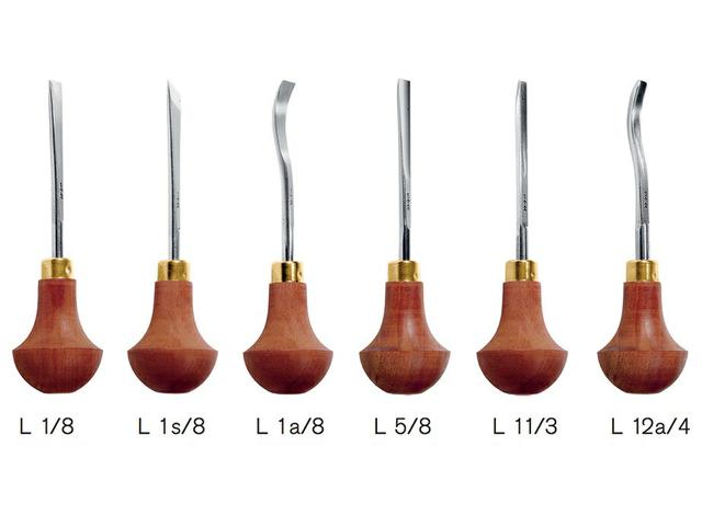 PFEIL LINOL- UND HOLZSCHITTMESSER SET A 1