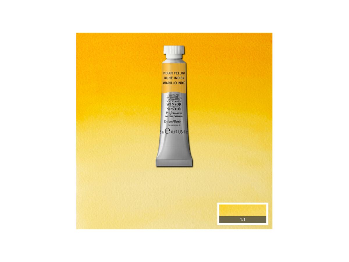 WINSOR & NEWTON AQUARELLFARBE 5ML 319 INDISCHGELB 1