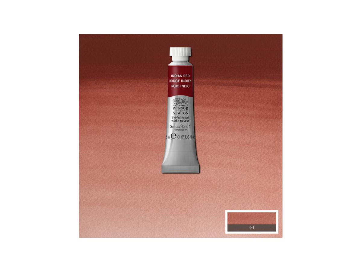 WINSOR & NEWTON AQUARELLFARBE 5ML 317 INDISCHROT 1