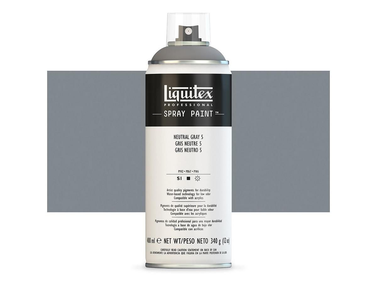 LIQUITEX SPRAY PAINT 400ML NEUTRAL GREY 5 1