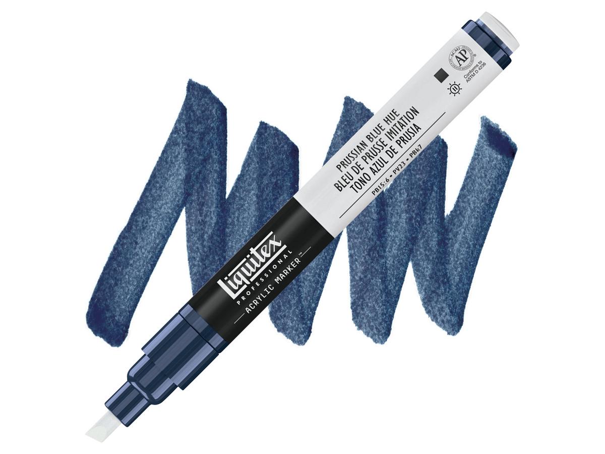 LIQUITEX ACRYL MARKER 0320 2MM PRUSSIAN BLUE HUE 1
