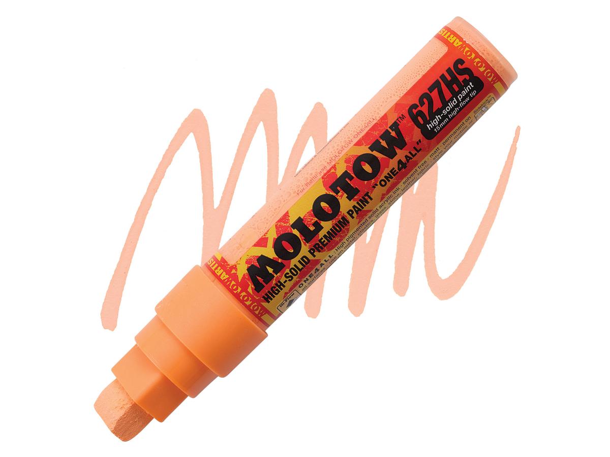 MOLOTOW ONE4ALL MARKER 627HS 117 15MM PEACH PASTEL 1