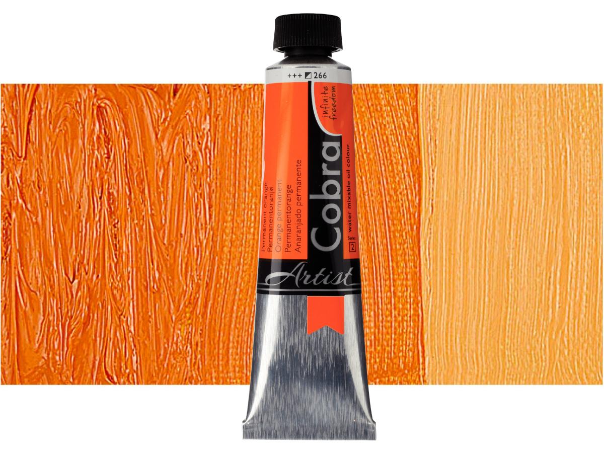 COBRA ARTIST WASSERVERMALBARE ÖLFARBE 40ML 266 PERM. ORANGE 1