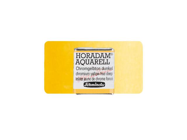 SCHMINCKE HORADAM AQUARELL 1/2 NAPF S2 213 CHROMGELB DUNKEL 1