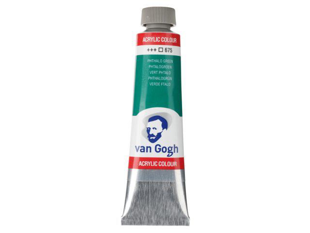 VAN GOGH ACRYL 40ML 675 PHTHALOGRÜN 1