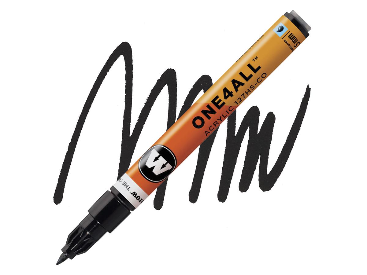 MOLOTOW ONE4ALL CROSSOVER 180 1,5MM 127HS-CO SIGNAL BLACK 1