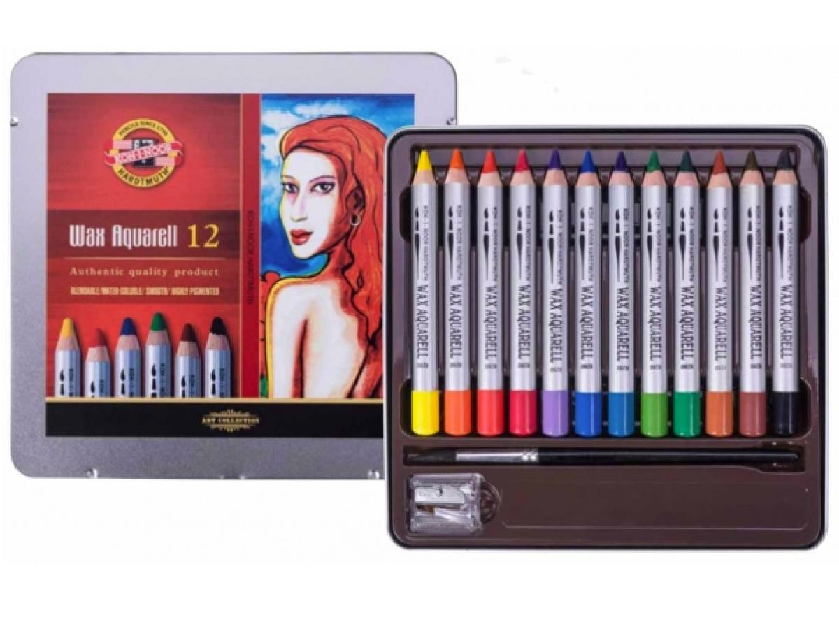 KIN WAX AQUARELL 12 STÜCK 1