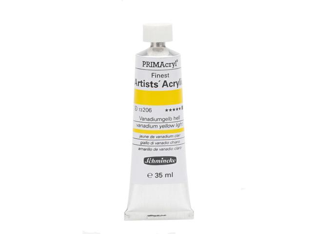SCHMINCKE 35ML PRIMACRYL S4 206 VANADIUM YELLOW LIGHT 1