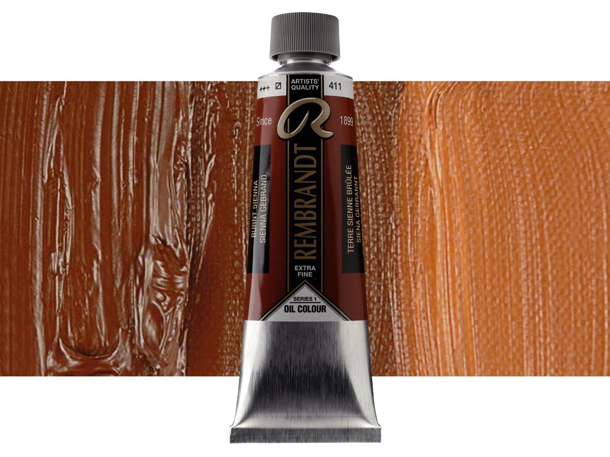 TALENS REMBRANDT ÖLFARBE 150ML SIENA GEBRANNT 411 1