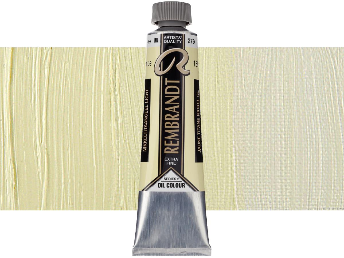 TALENS REMBRANDT ÖLFARBE 40ML NICKELTITANGELB HELL 279 1