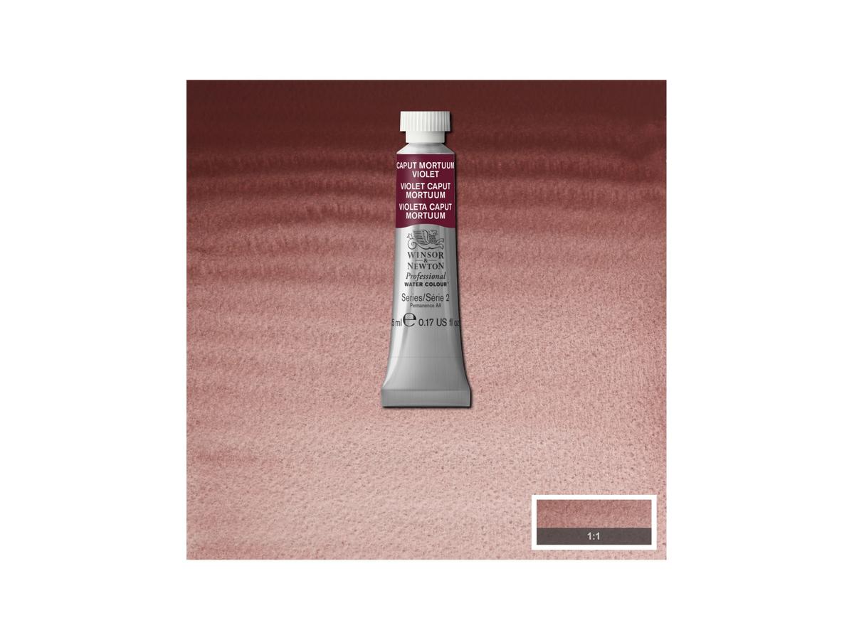 WINSOR & NEWTON AQUARELLFARBE 5ML 125 CAPUT MORT. VIOLETT 1