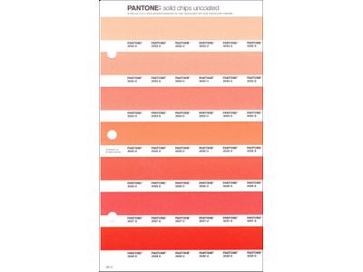 PANTONE PMS SOLID CHIPS ERSATZSEITE 25U 1